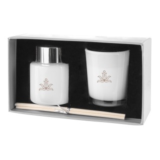 Set velas y difusor aroma personalizado